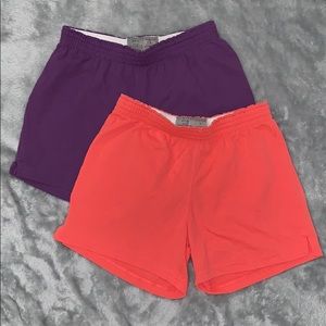 NWOT Girls Champion Short Set. Purple and Coral